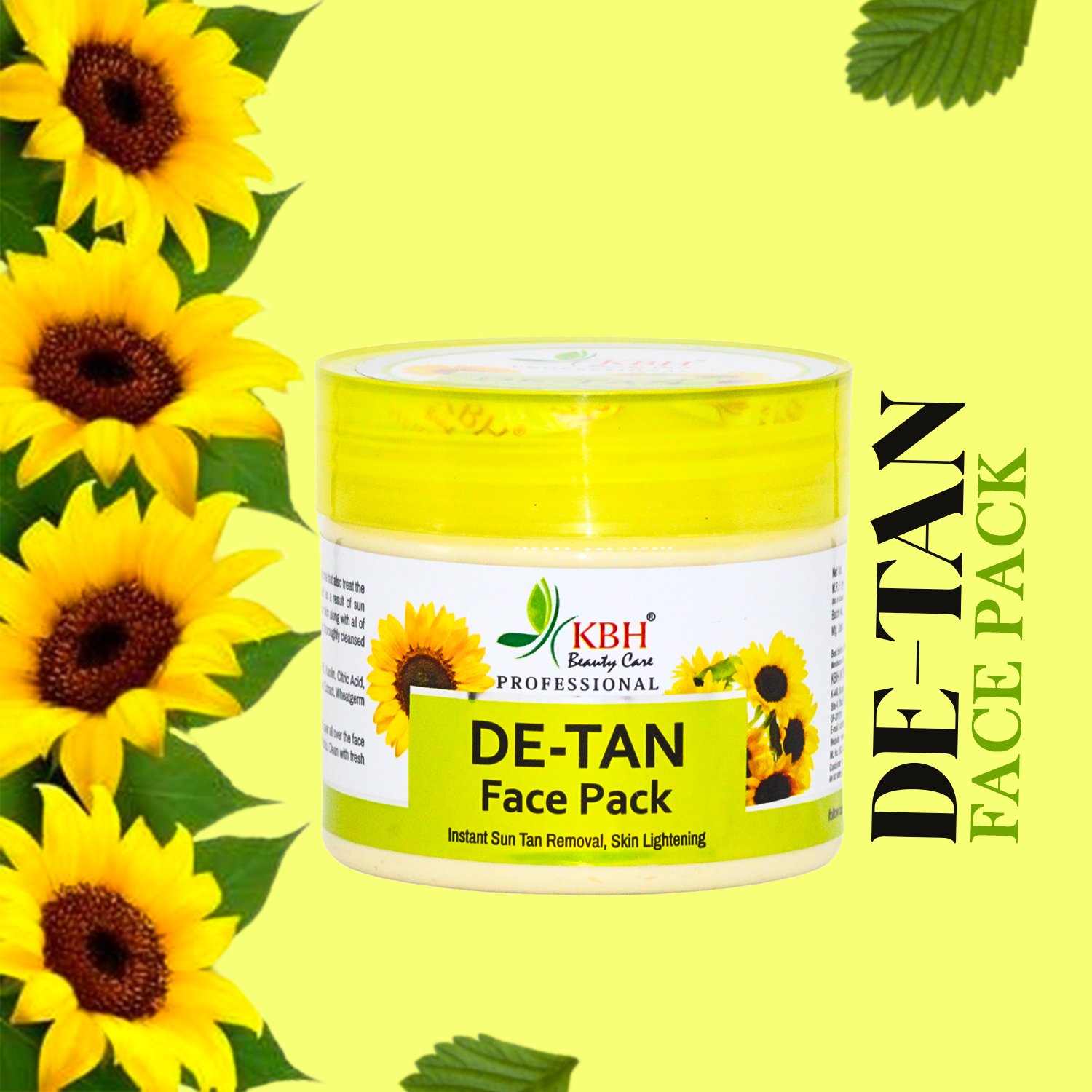 DE TEN FACE PACK 200grm 1