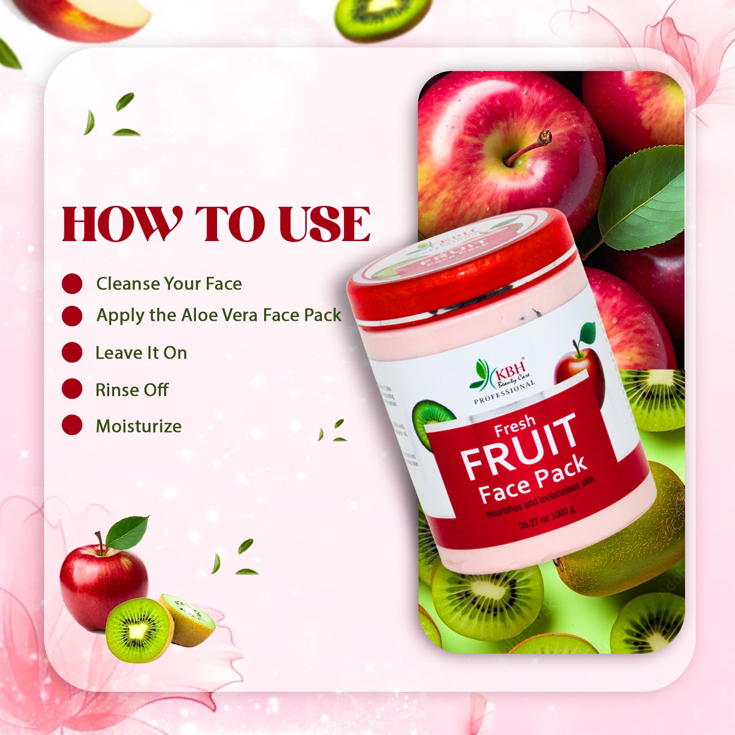 FRESH FRUIT FACE PACK 2