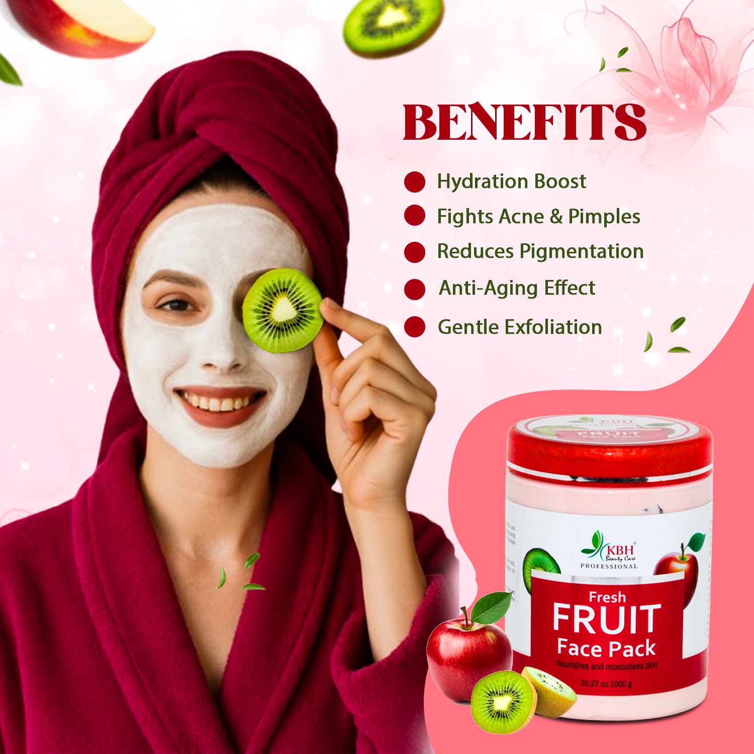 FRESH FRUIT FACE PACK 3