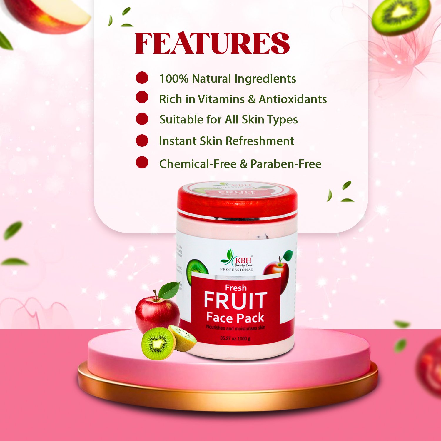 FRESH FRUIT FACE PACK 4