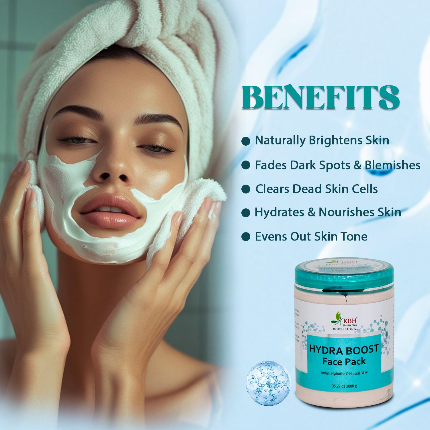 hydra boost FACE PACK 3