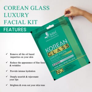 KBH Korean Glass Facial Kit – 8 Step Facial Kit